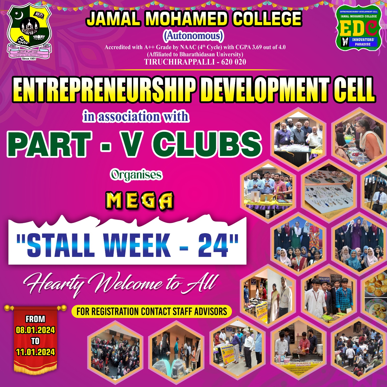 EDC Banner - Entrepreneurship Development Cell